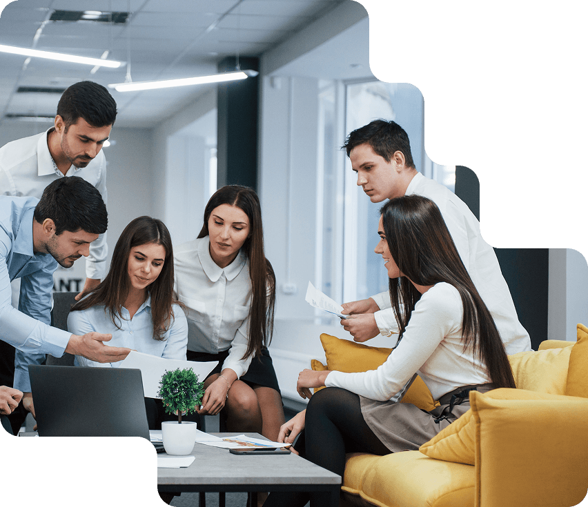 People working together